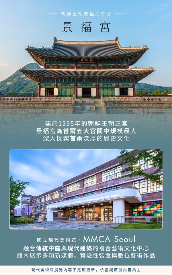 景福宮與國立現代美術館 MMCA Seoul